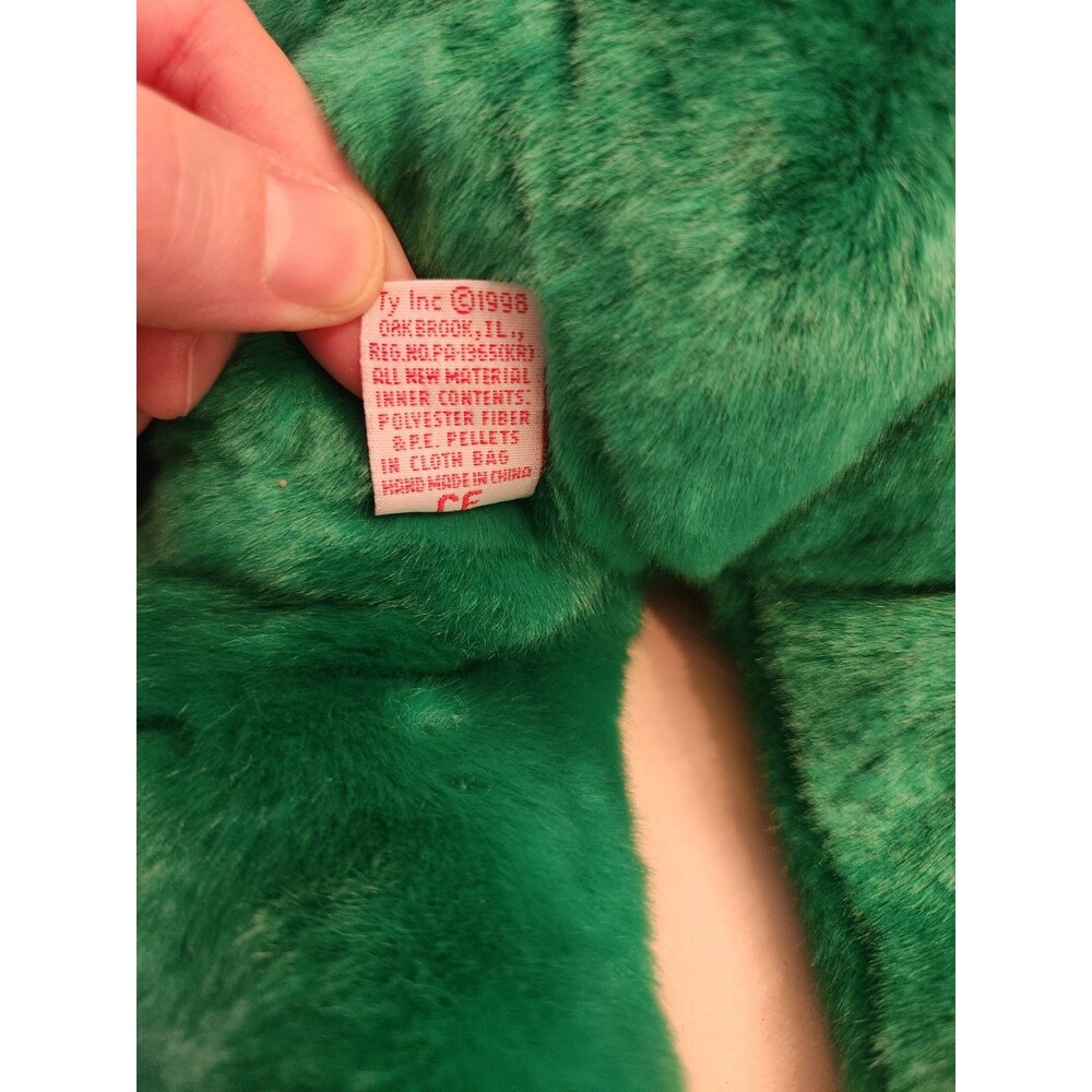 Authentic Ty Beanie Buddy Erin - Picture 4 of 7